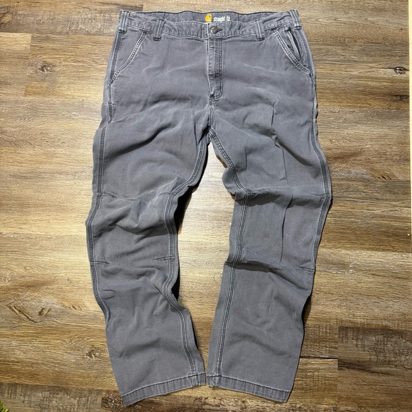 Grey Carhartt Cargo Pants - Picture 2 of 7